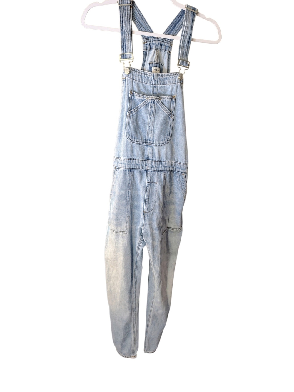 GAP Light Blue Denim Overalls Jumpsuit